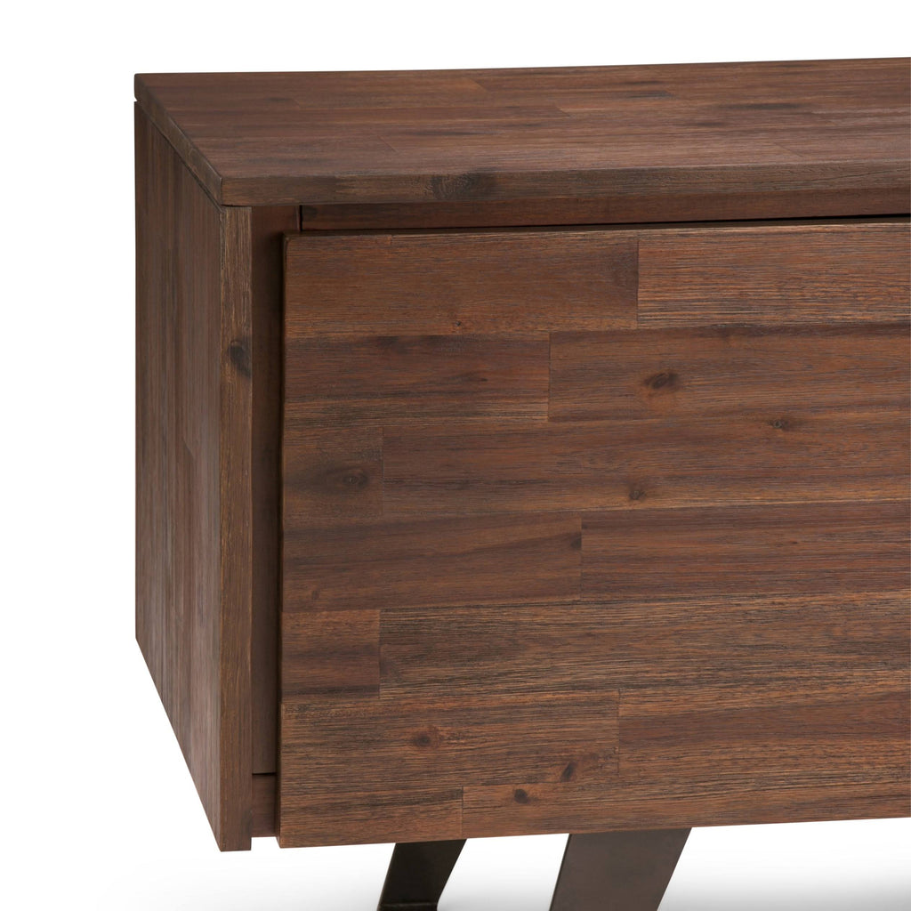 Solid Acacia Wood TV Media Stand B5599