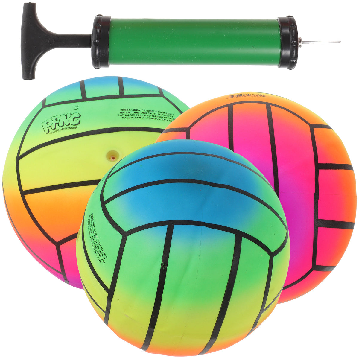 4pcs Kids PVC Inflatable Ball Toy C799