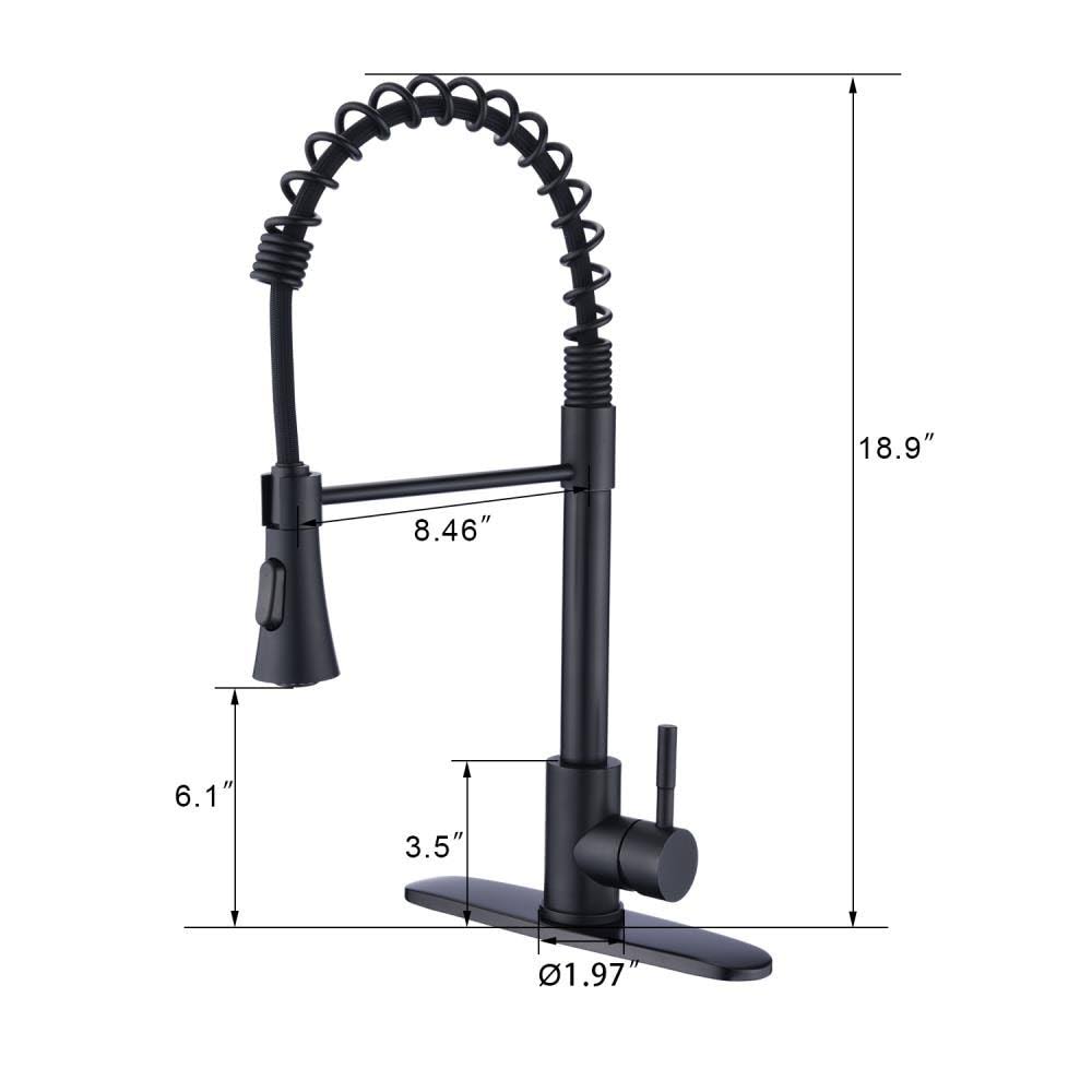 Stainless Steel Pull-Down Kitchen Faucet N66988