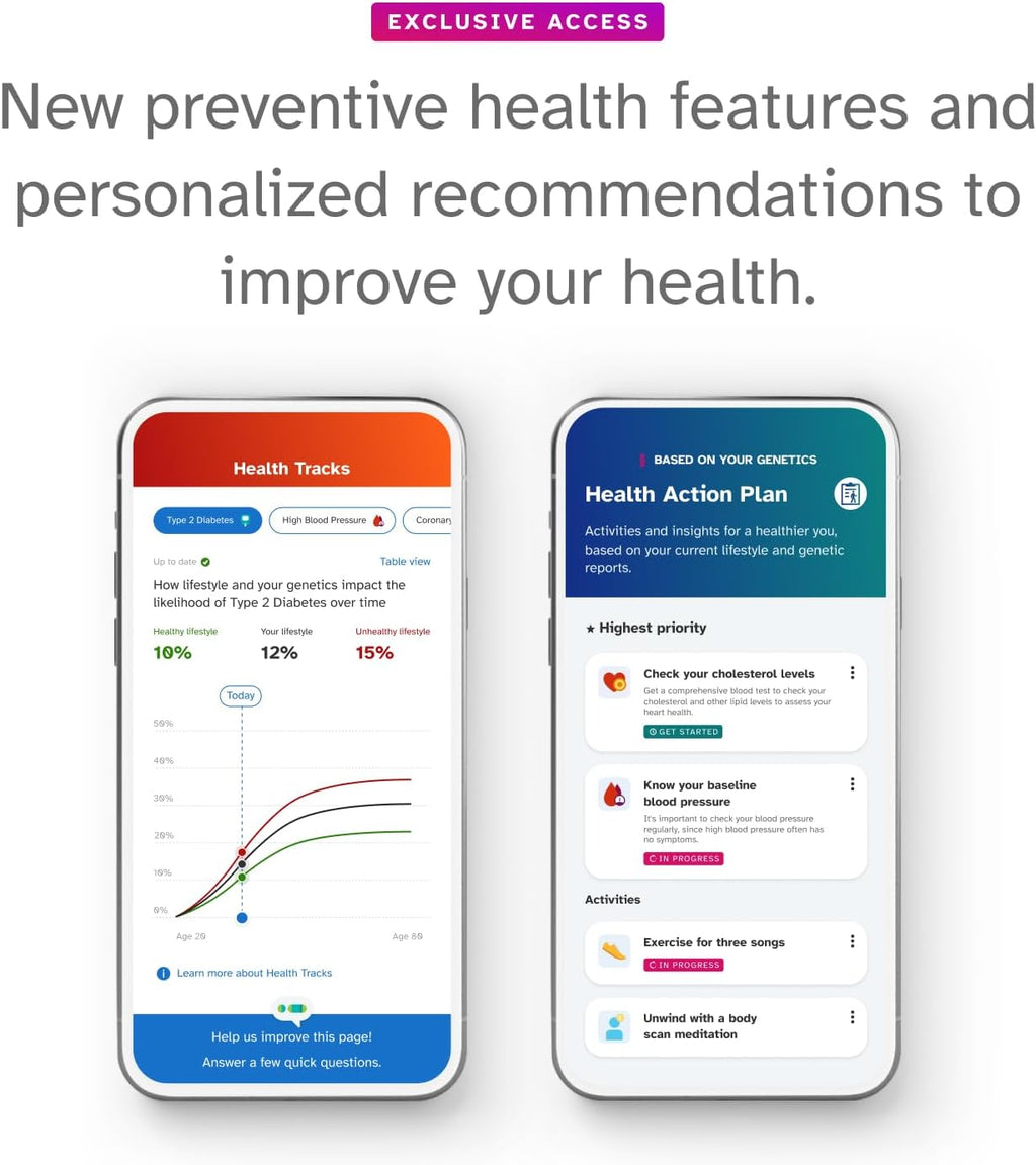DNA Kit with Health and Ancestry Service V2177
