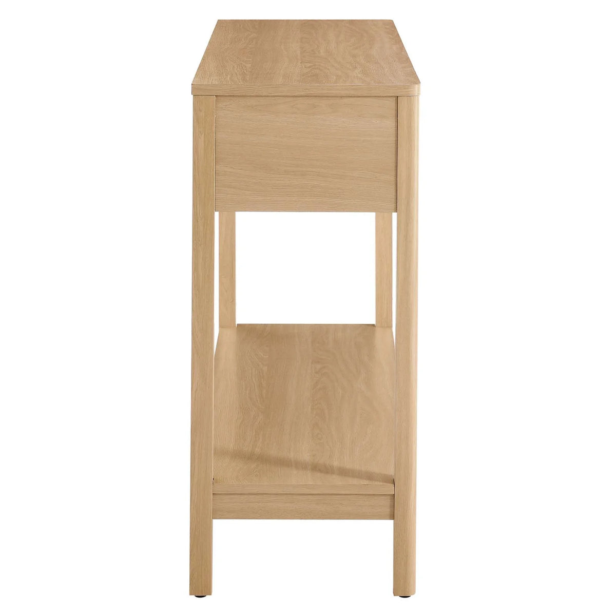 Oak Wood Entryway Console Table W7588