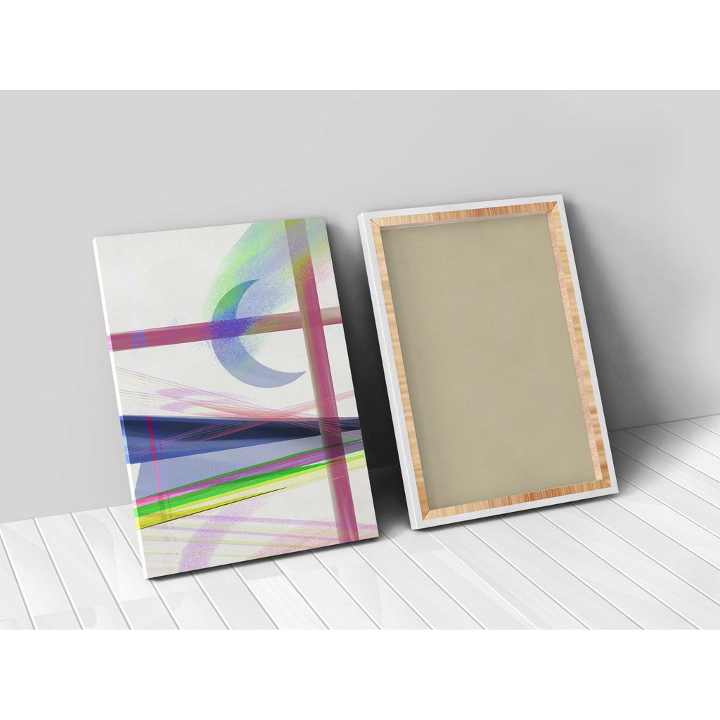 Night Rainbow Matte Canvas in Multi-Color H86210