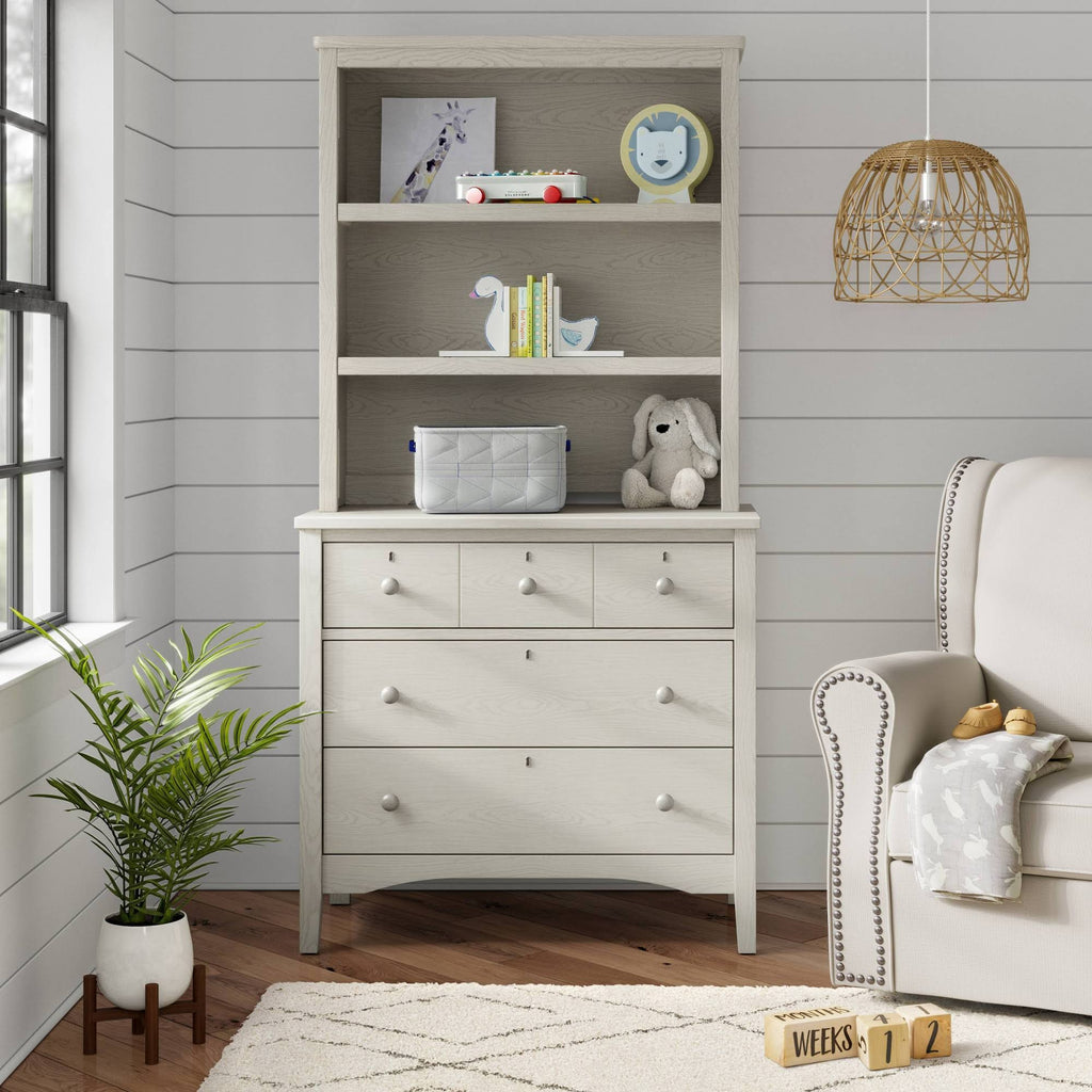 Textured Limestone Bookcase/Hutch T4143