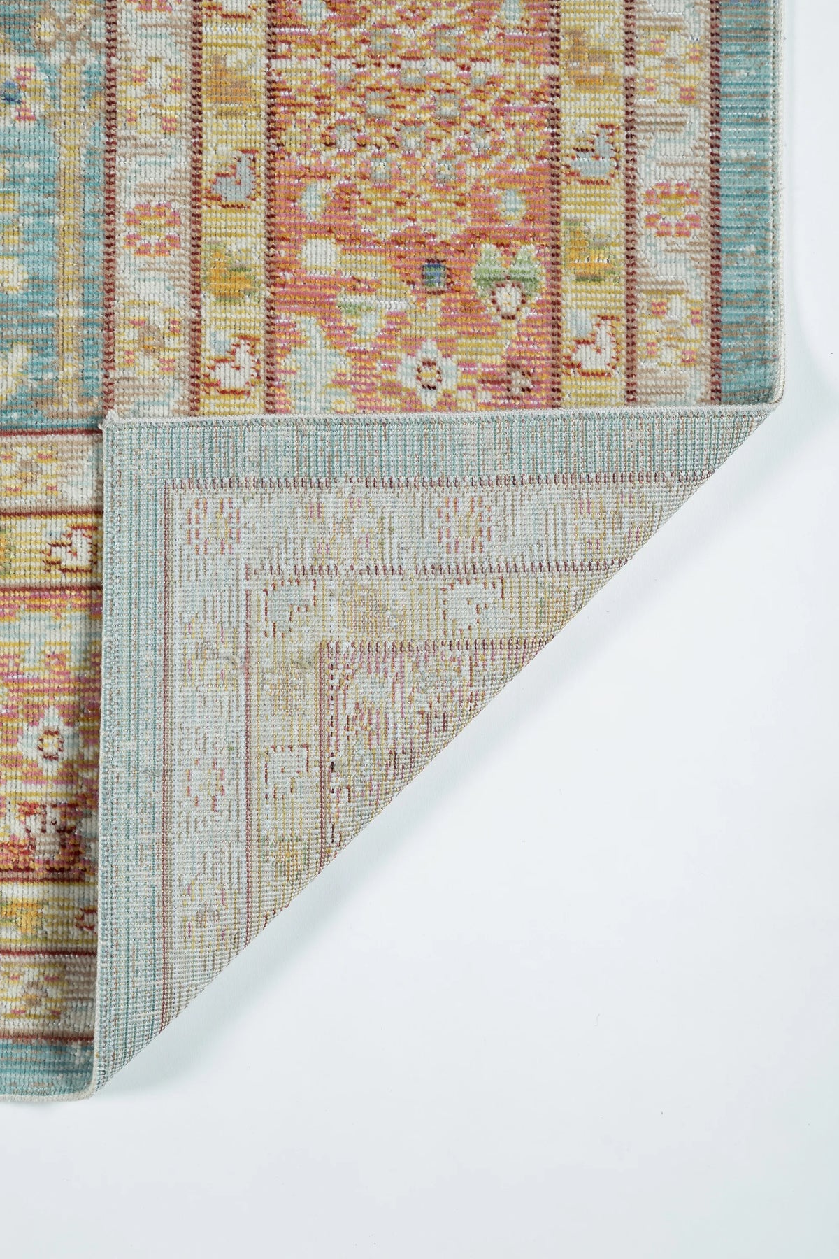 Blue Polyester Area Rug 7'10" X 10'6" T6355