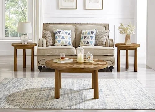 Round Wooden Coffee Table V330