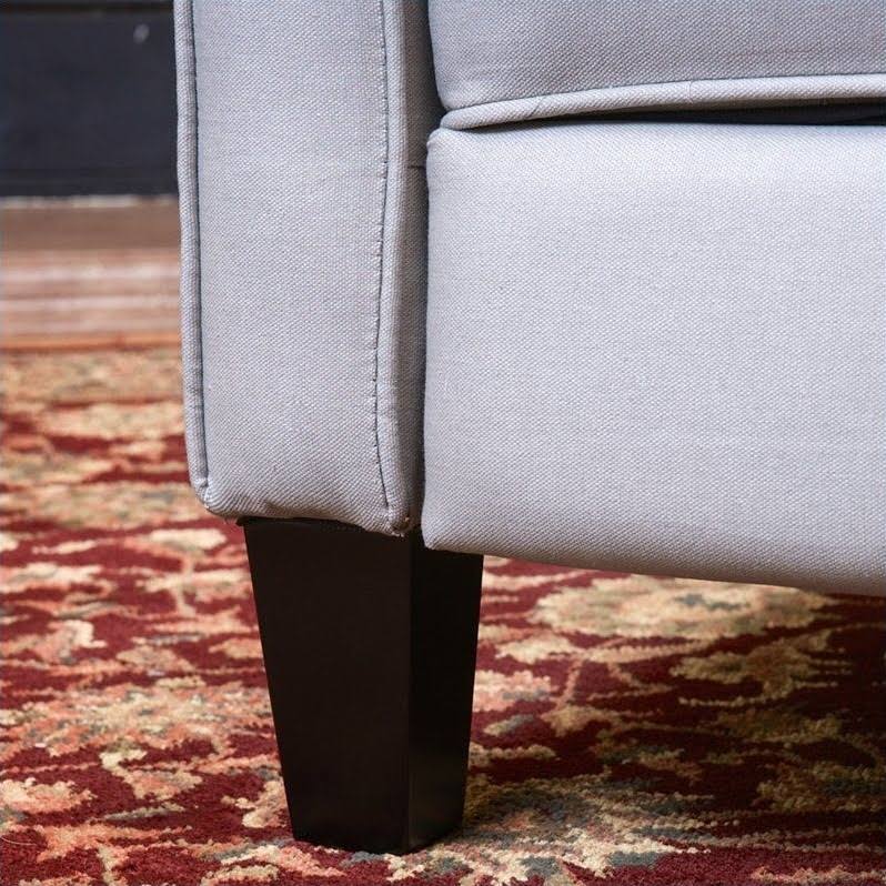 Grey Recliner Club Chair N4247