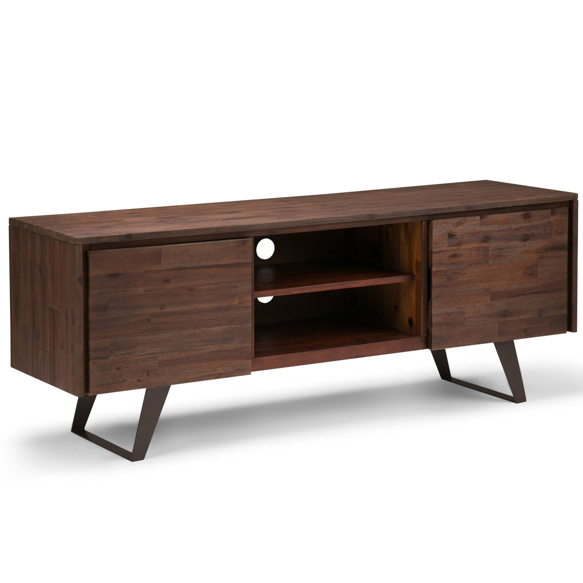 Solid Acacia Wood TV Media Stand B5599
