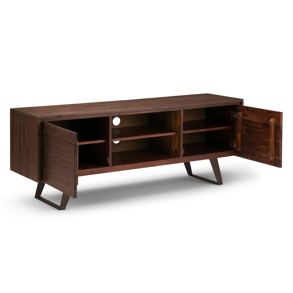 Solid Acacia Wood TV Media Stand B5599