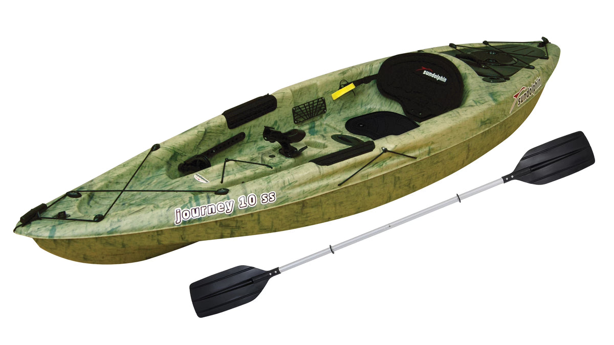 Grass Sit-on Angler Kayak, Paddle Included I913508