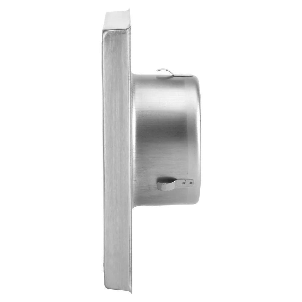 100mm Stainless Steel Square Dryer Vent Cover U5500