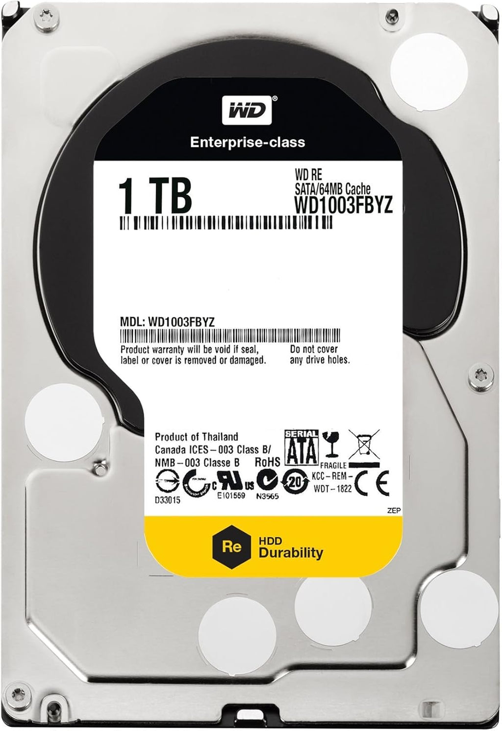 1 TB SATA III 7200 RPM 64 MB Cache Enterprise Hard Drive U8797
