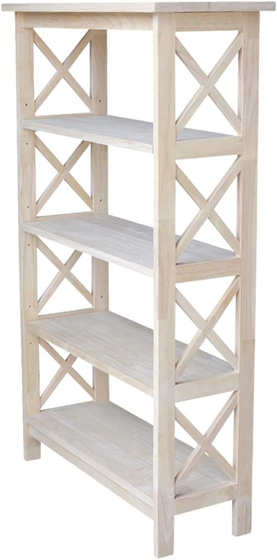 4-Tier X-Sided Bookcase Z5309