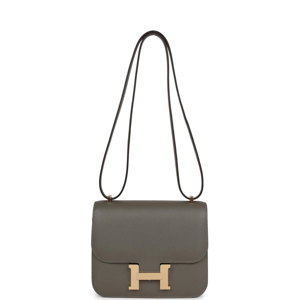 Gris Meyer Verso Evercolor Permabrass Hardware Bag D39482