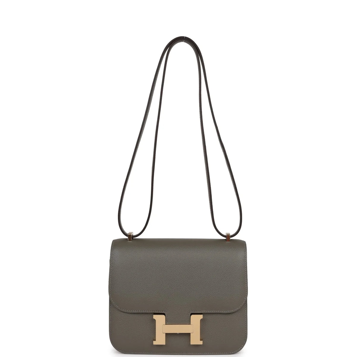 Gris Meyer Verso Evercolor Permabrass Hardware Bag D39482