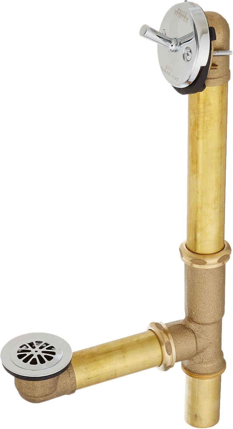 Chrome Waste and Overflow Trip Lever, Pack of 2 D438030