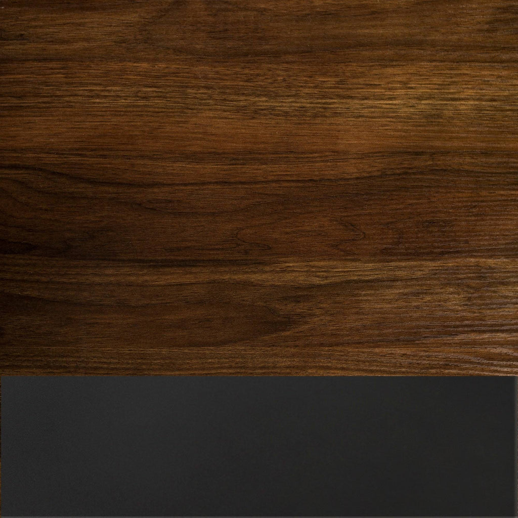 Barnwood Black Metal 3-Piece Entertainment Wall S526