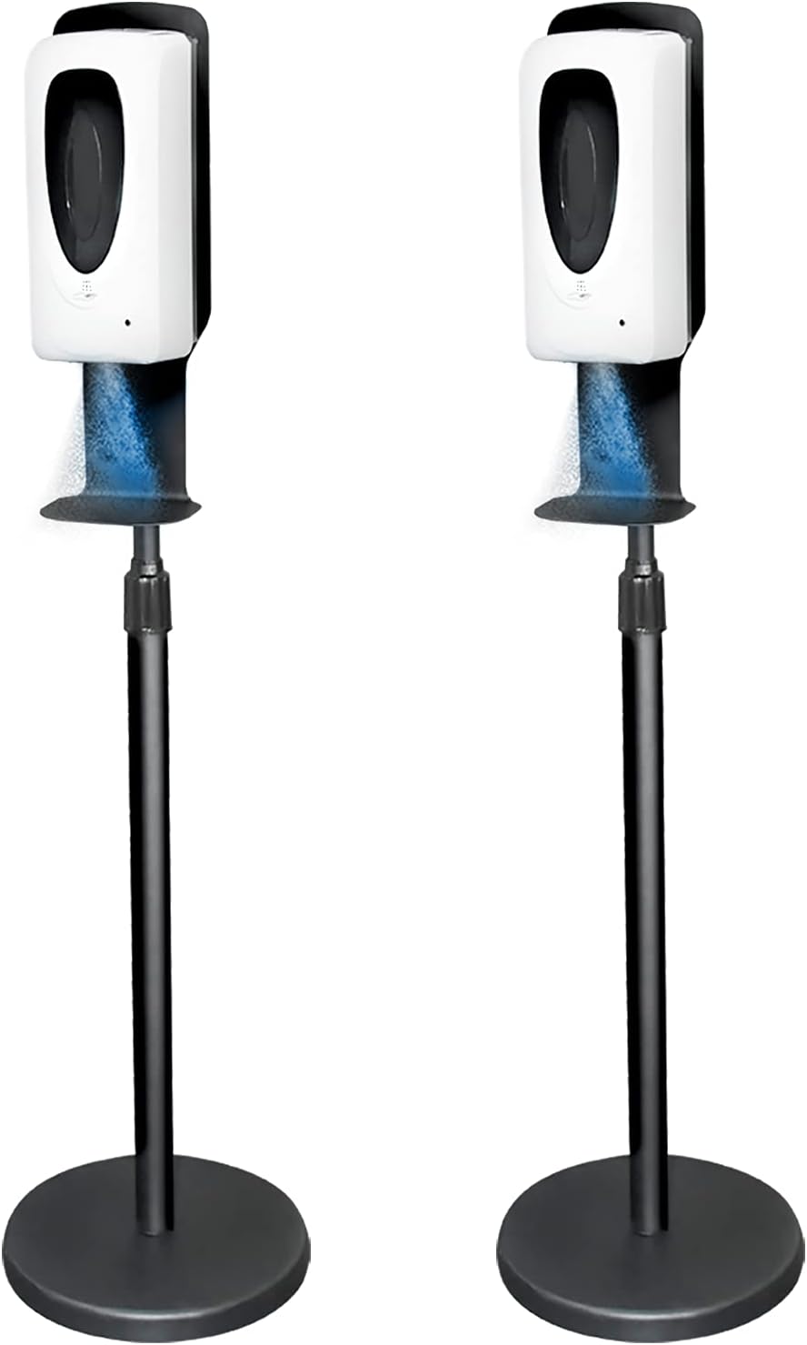 Touchless Automatic Hand Sanitizer Dispenser with Floor Stand and Drip Catcher, Refillable 1000ML(Spray) R382