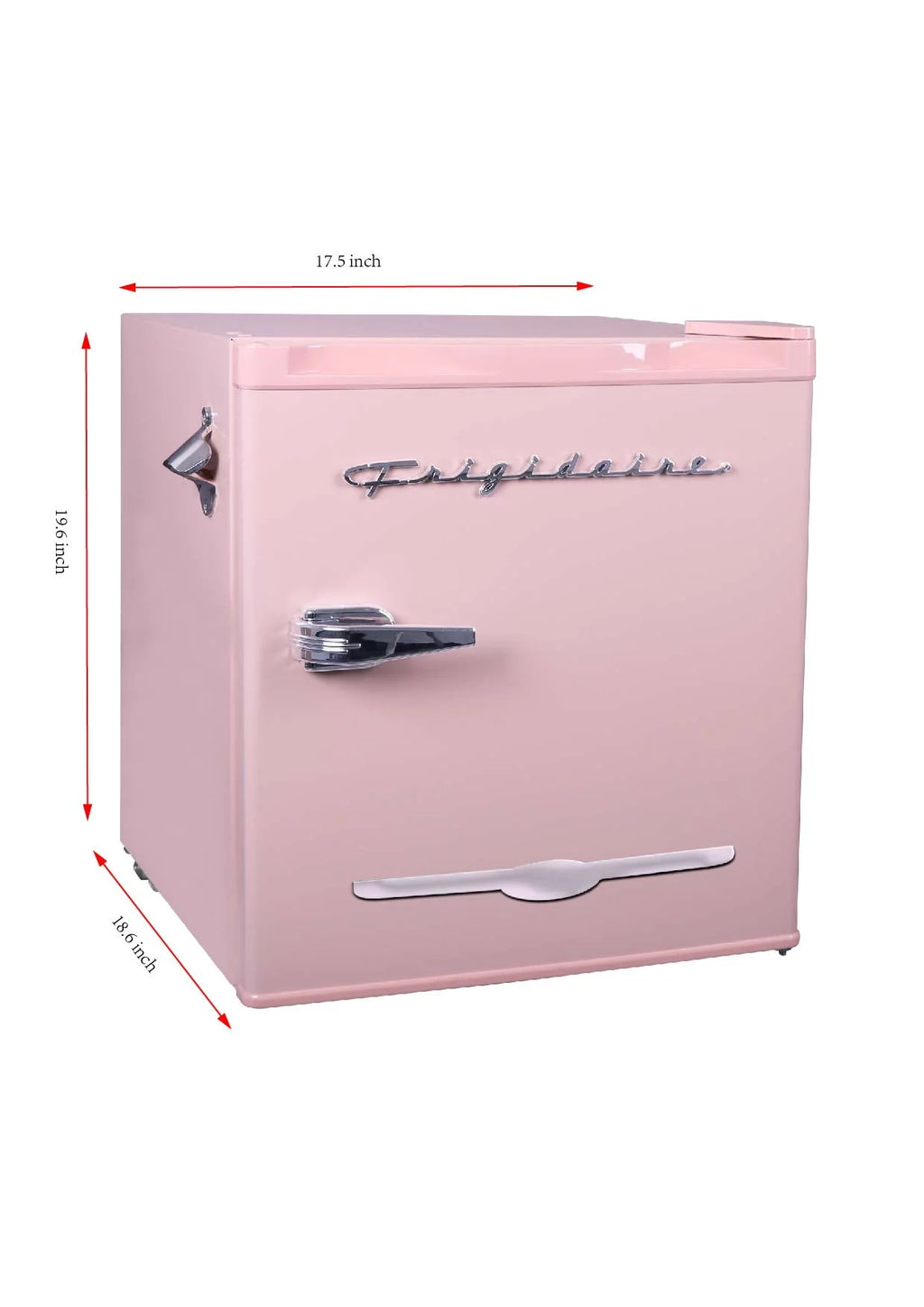 1.6 Cu ft. Retro Compact Refrigerator with Side Bottle Opener T672579
