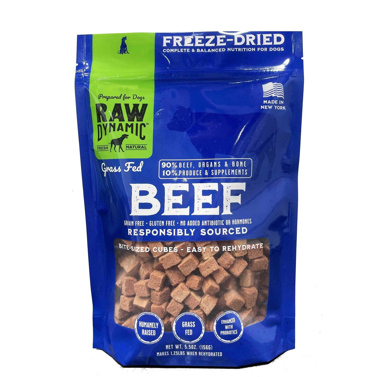 Freeze-Dried Grass-Fed Beef Dog Food B3541