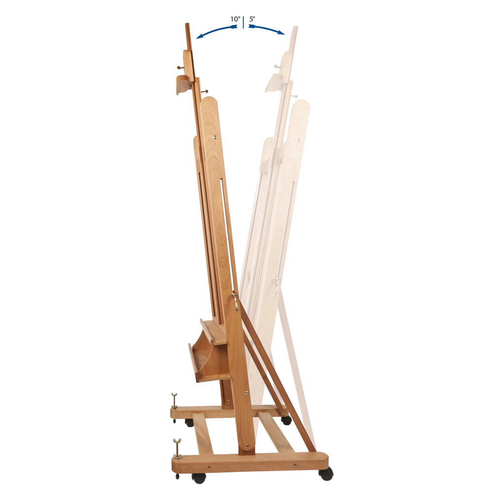 Beechwood H Frame Studio Easel X310