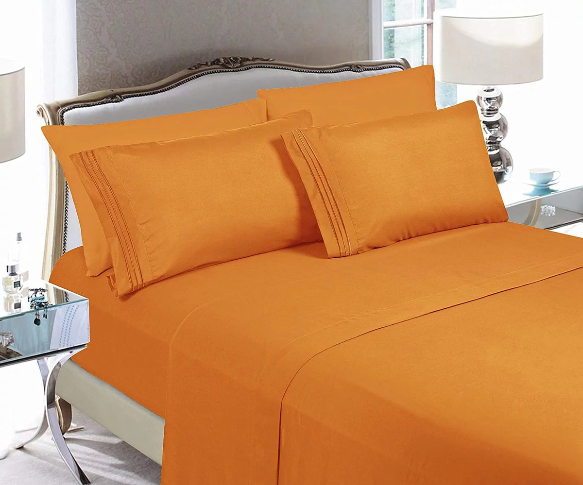 King Orange Sheet Set M162912
