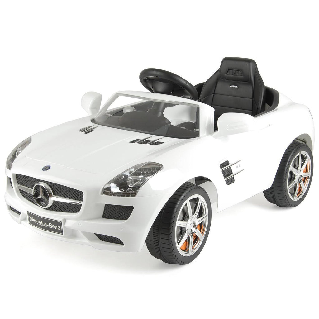 White Electric Ride on Car J625606