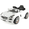 White Electric Ride on Car J625606