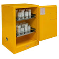 Flammable Storage Cabinet, 24 Cans, Manual U27611