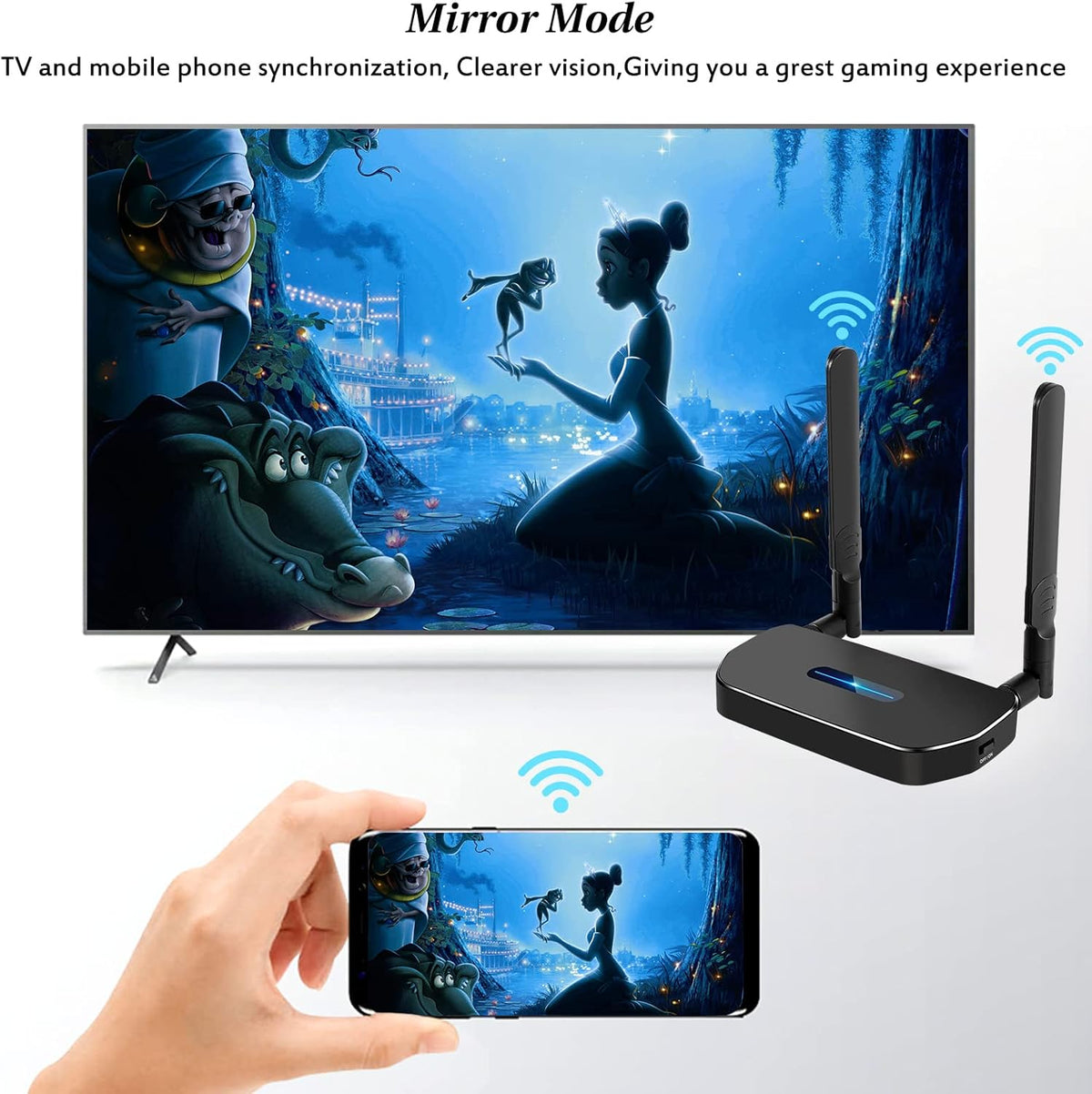 Wireless HDMI Transmitter and Receiver 4K A499540
