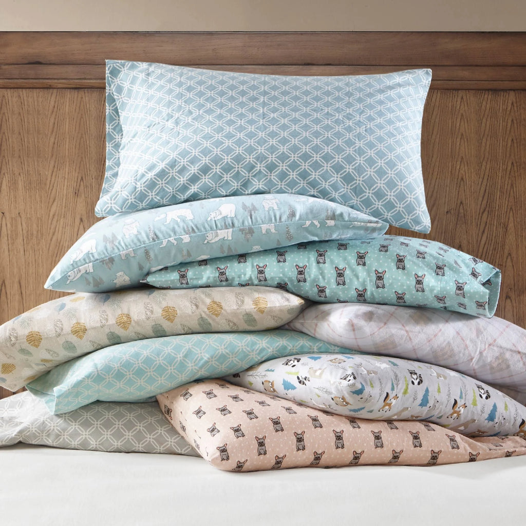 Grey Flannel California King Sheet Set N6336