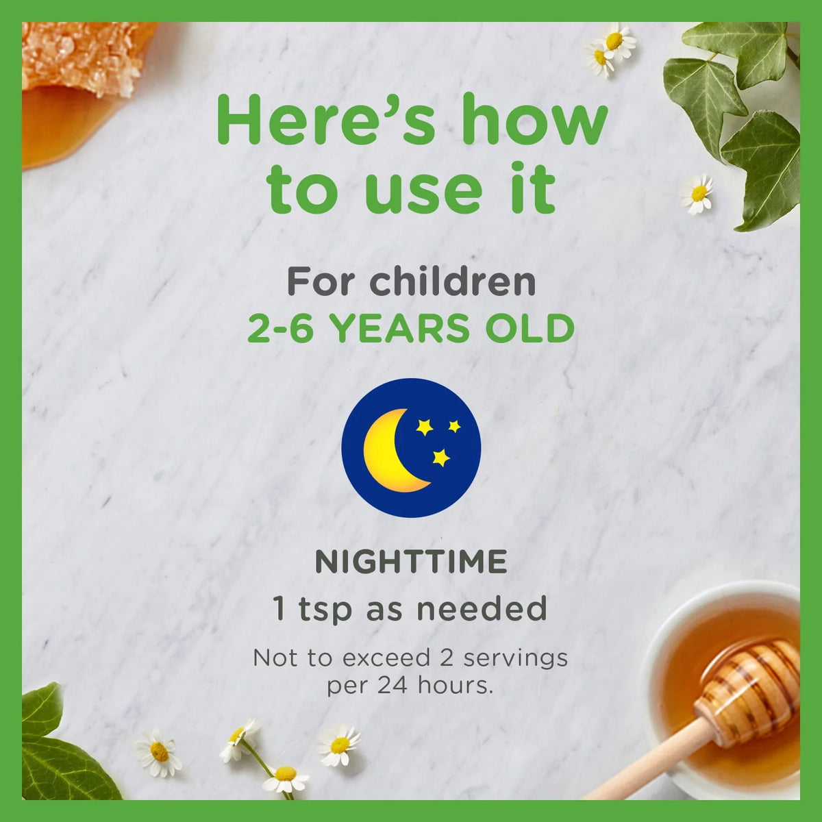 Kids Cough + Mucus Nighttime Syrup with Honey, Ivy Leaf, Zinc & Elderberry, Mixed Berry, 4FL Oz R350396