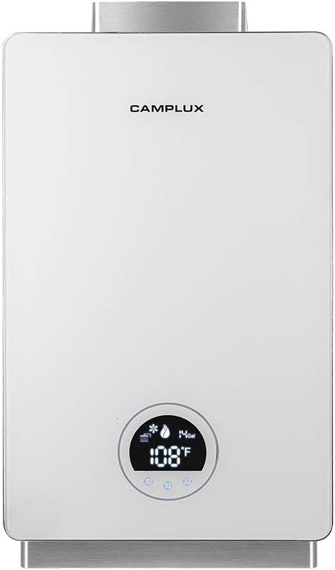 Black 3.18 GPM Propane Tankless Water Heater R47416