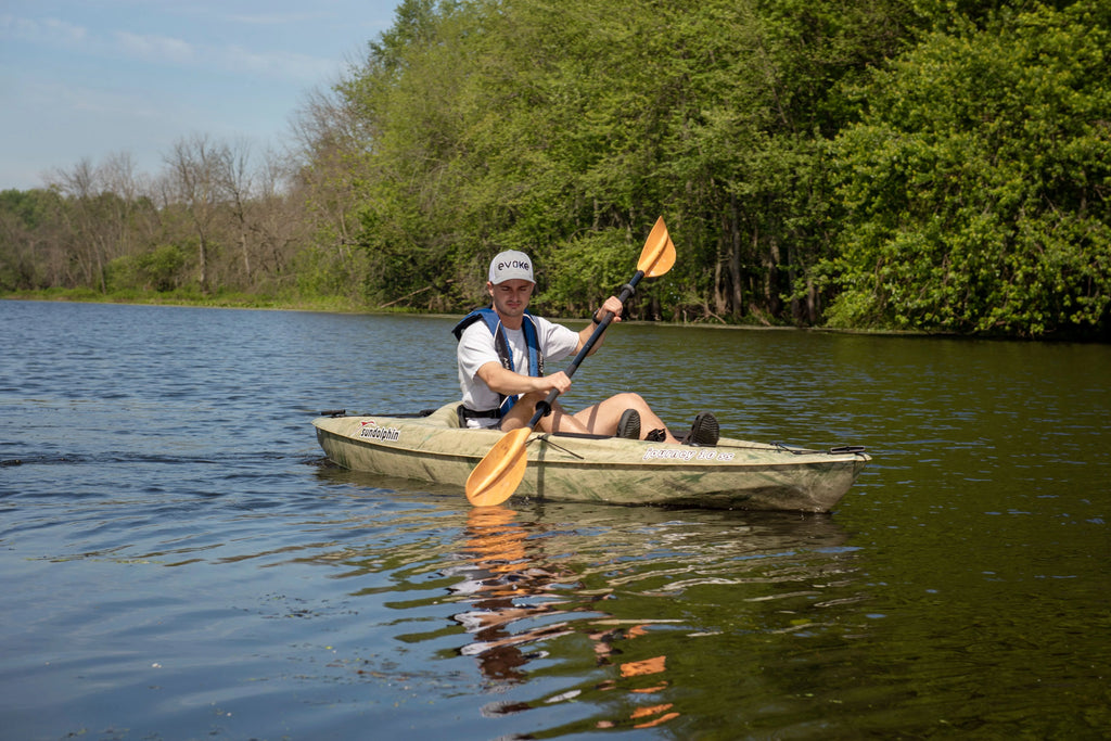 Grass Sit-on Angler Kayak, Paddle Included I913508