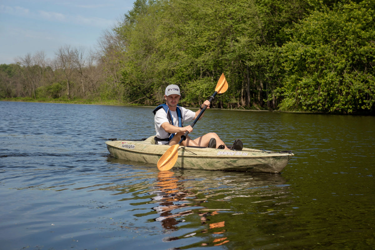 Grass Sit-on Angler Kayak, Paddle Included I913508