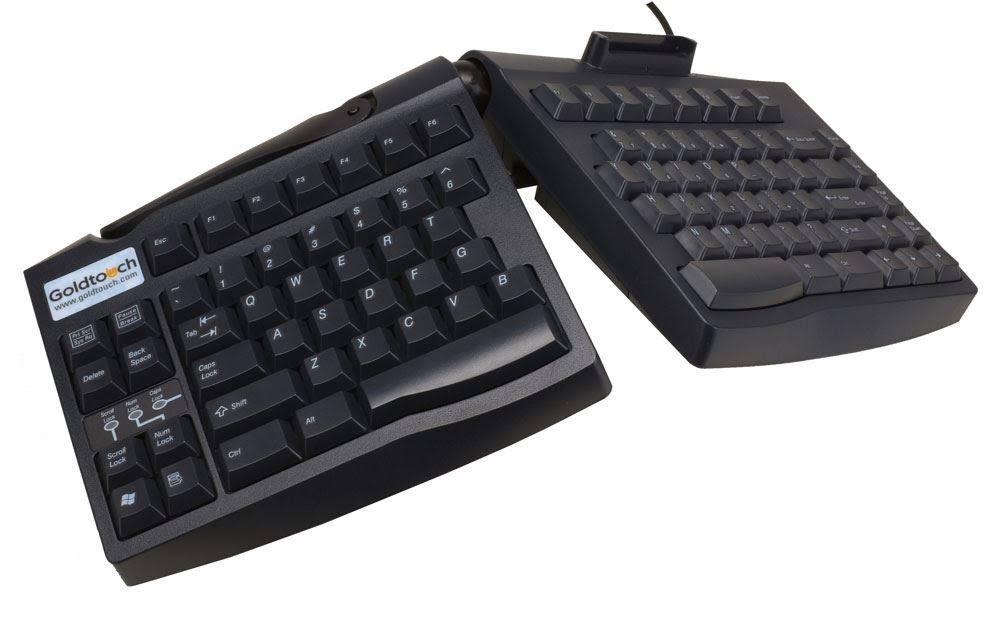 Ergonomic Smart Card Keyboard Black R398311