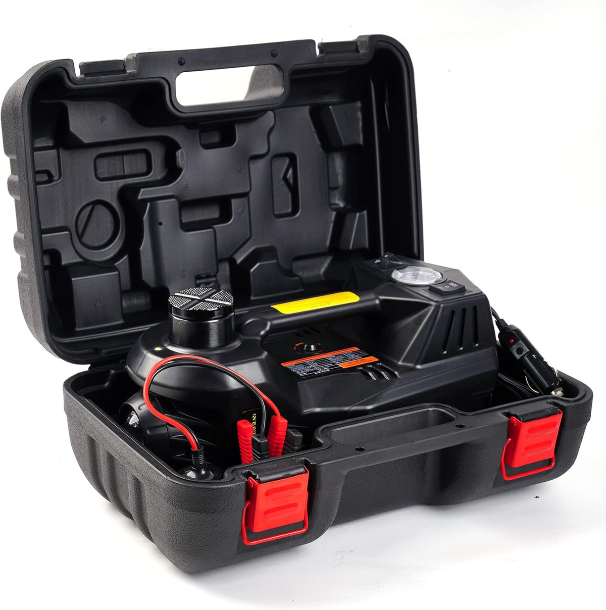 Electric Car Jack 5 Ton 12V with Built-in Inflatable Pump J26339