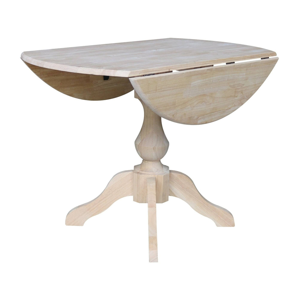 Round Top Pedestal Table with 2 Chairs S1879