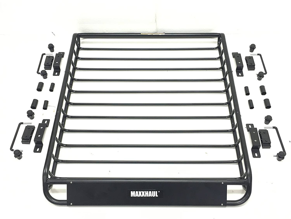Universal Steel Roof Rack Car Top Cargo Carrier Basket M48700