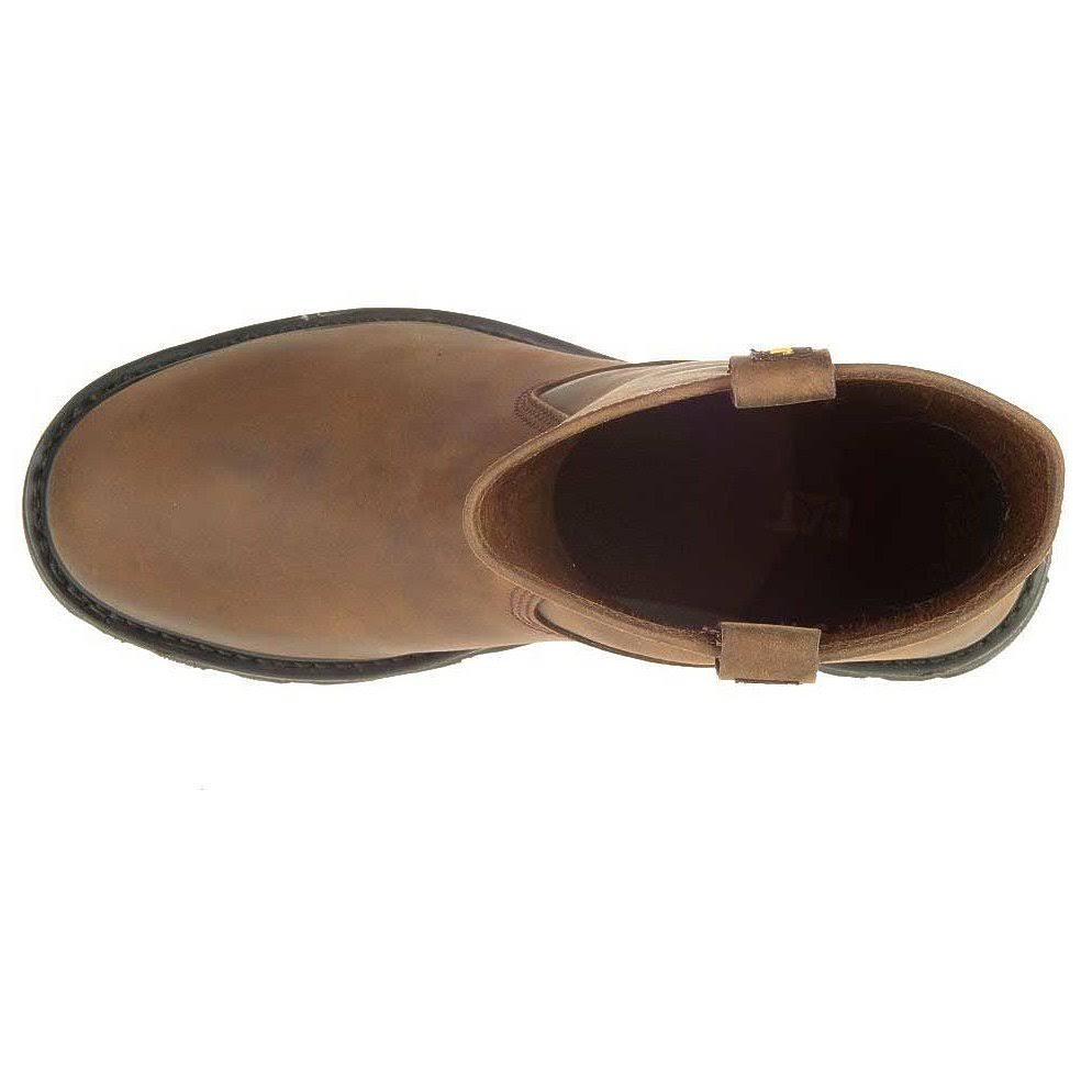 Brown Men's Work Boots J367343