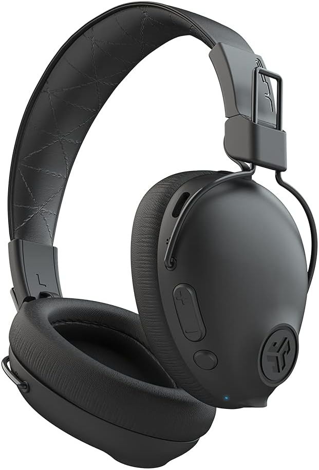 Black Bluetooth Wireless Over-Ear Headphones with Active Noise Cancellation O39097