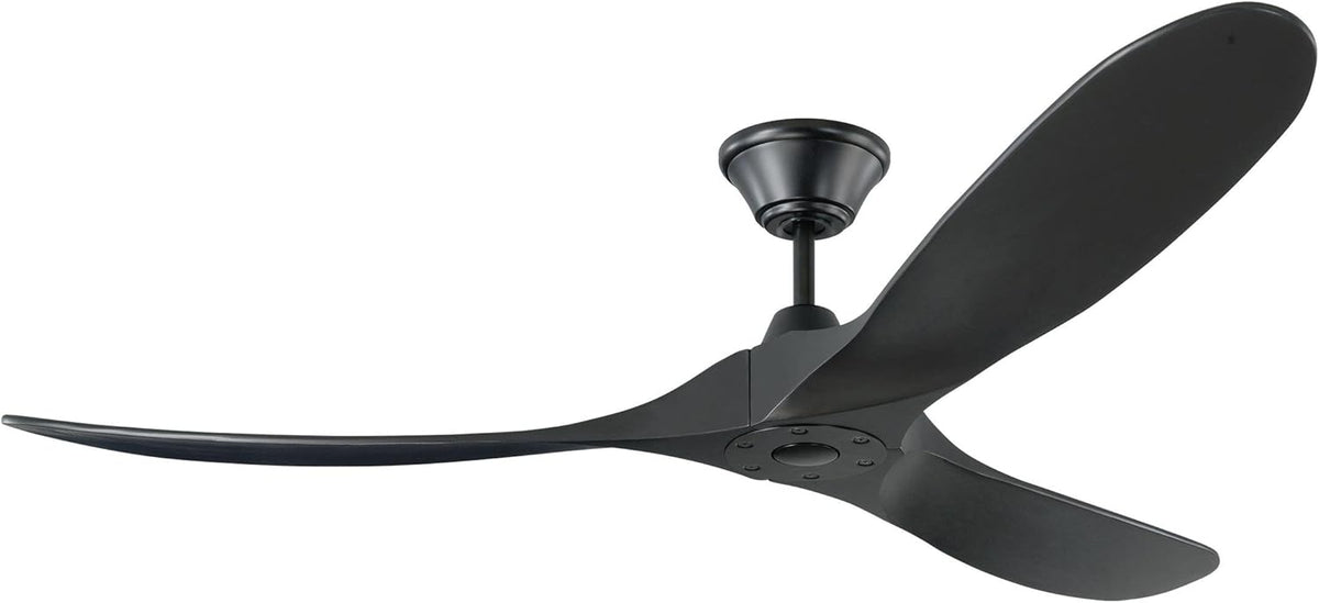 Matte Black Outdoor Ceiling Fan with Remote Control I247