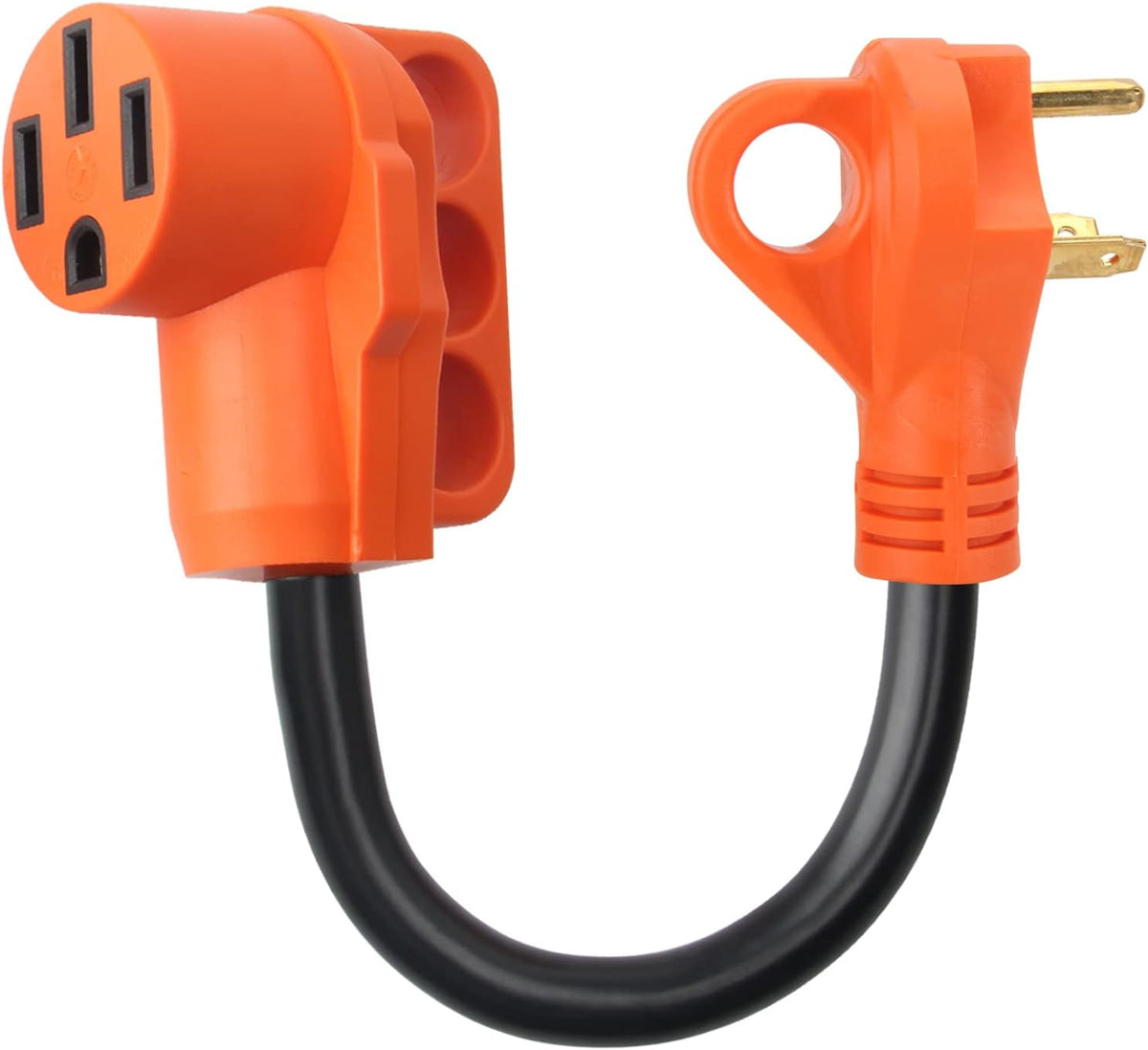 30 Amp Male to 50 Amp Female RV Adapter Cord 12inch D863988