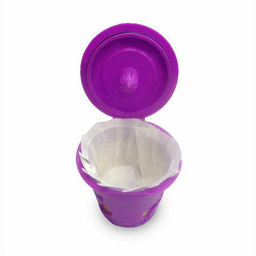 100 pcs Disposable Paper Filter Cups for Reusable Coffee Pods V4230