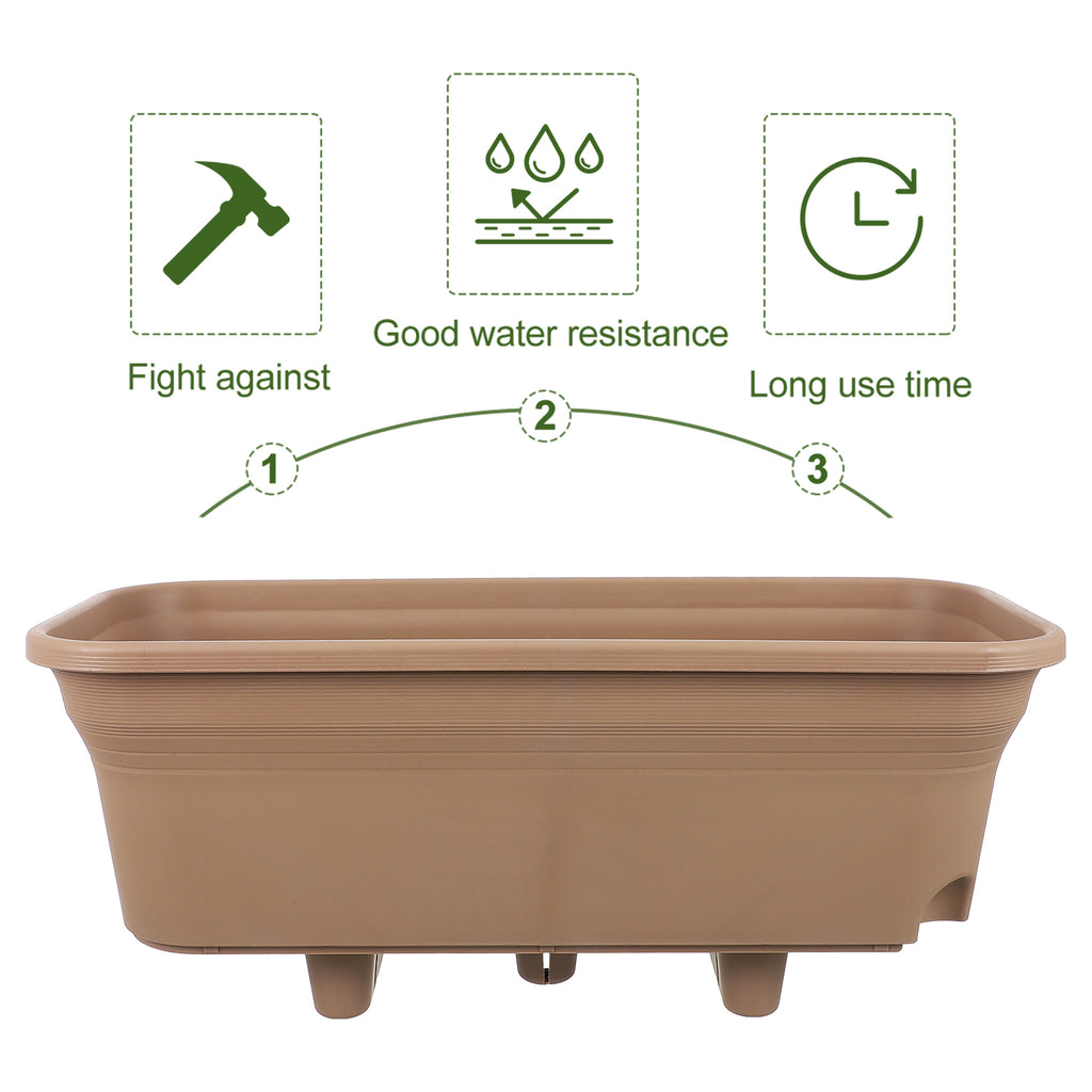 Rectangular Plant Pots Planter O183583