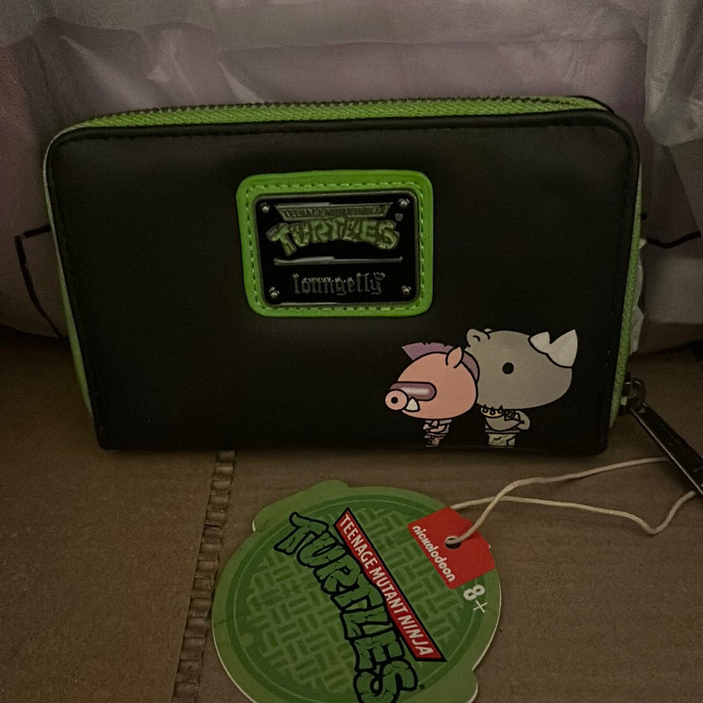 Teenage Mutant Ninja Turtles Sewer Cap Zip Around Wallet I875020