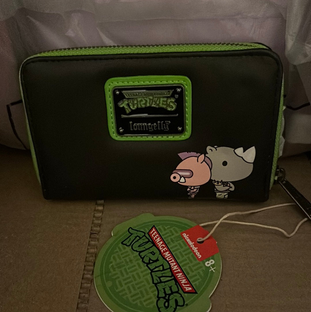 Teenage Mutant Ninja Turtles Sewer Cap Zip Around Wallet I875020
