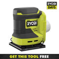 18V Cordless 1/4 Sheet Sander U2640