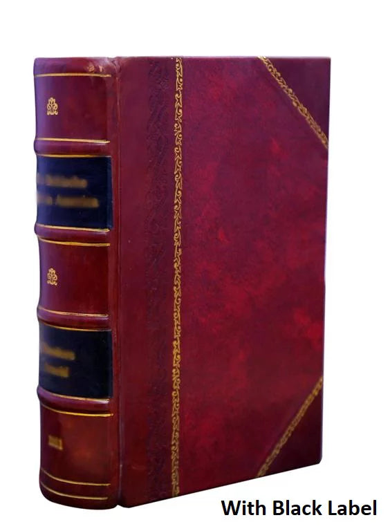 Annual report Bellevue and Allied Hospitals Volume 18 1902 Leather Bound H9124