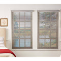 Room Darkening Cordless Faux Wood Blind 70 in. W x 48 in. L P6192