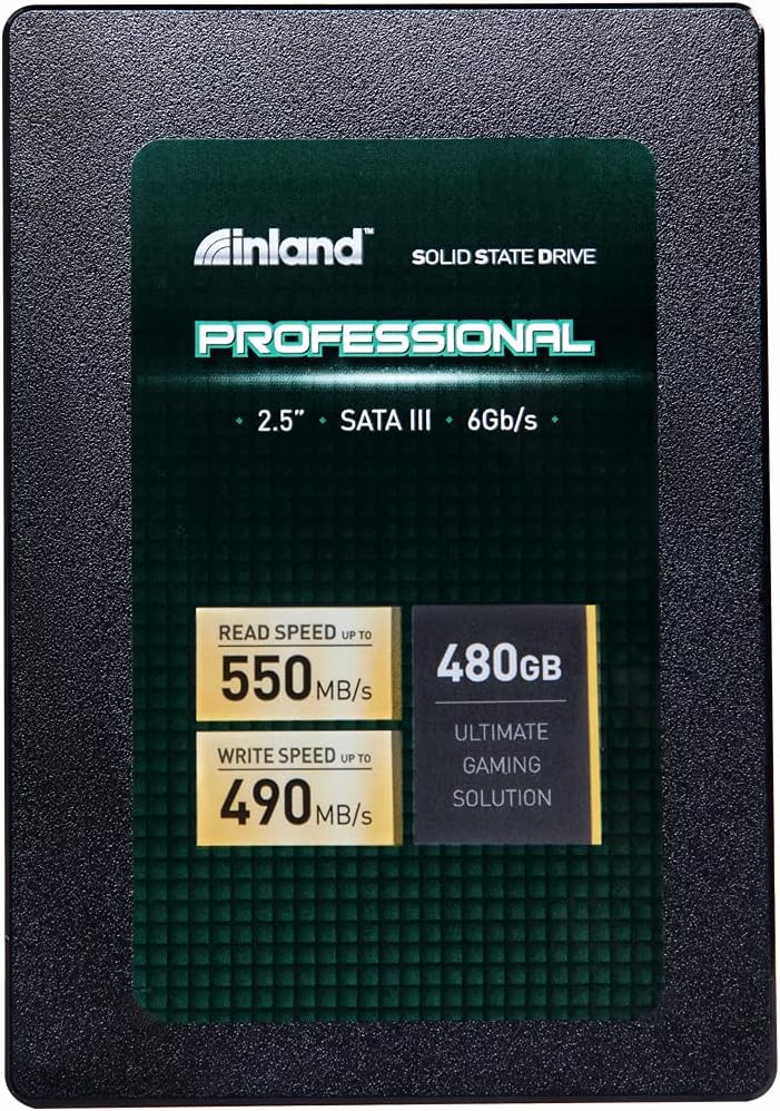 480GB 2.5" 7mm SATA III Internal Solid State Drive Pack of 2 V911